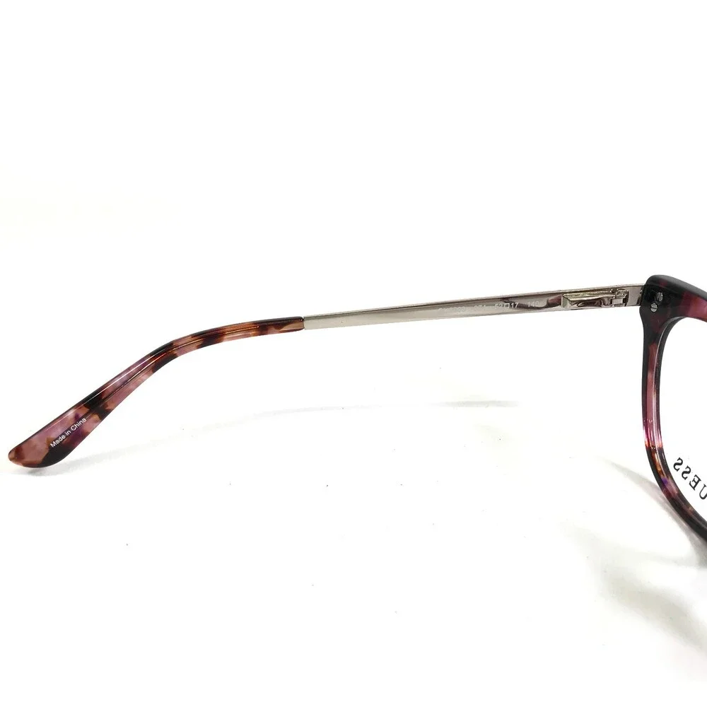 Guess Eyeglasses Frames GU2683 074 Pink Tortoise Silver Cat Eye 52-17-140